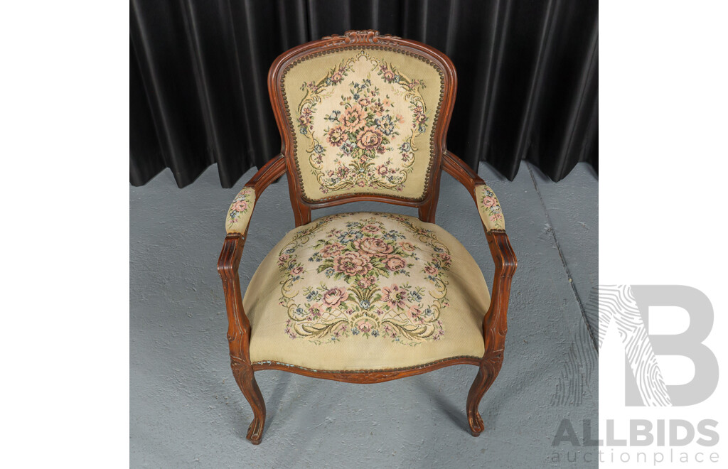 Louis XV Style Armchair