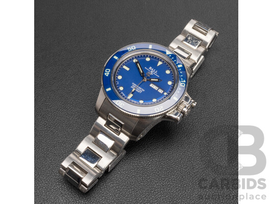 Swiss Ball Engineer Hydrocarbon Men's Chronometer Automatic Watch - DM2218B