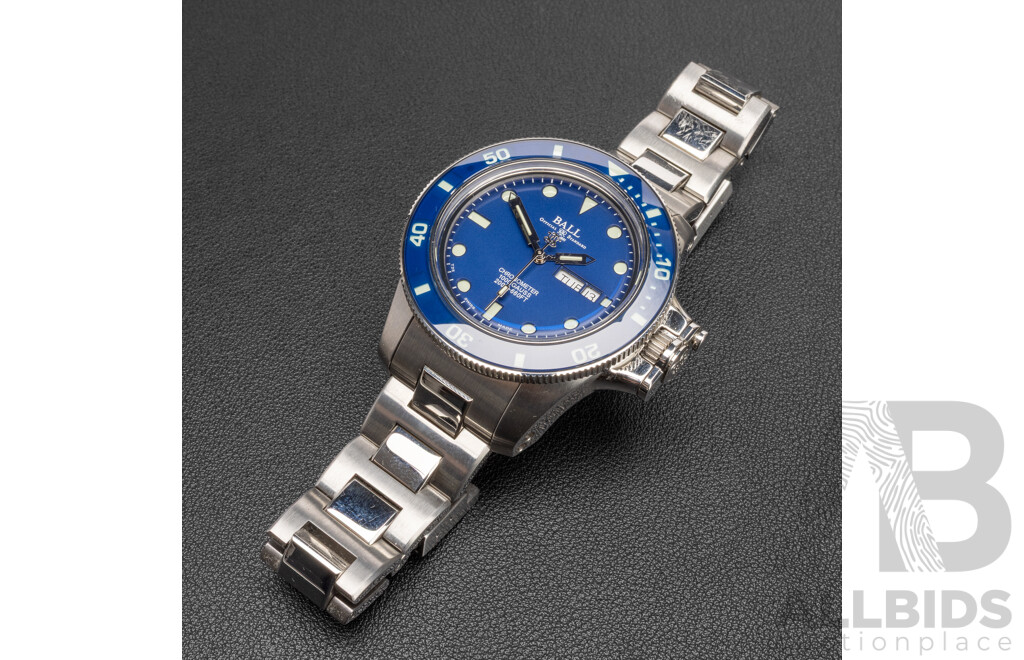 Swiss Ball Engineer Hydrocarbon Men's Chronometer Automatic Watch - DM2218B