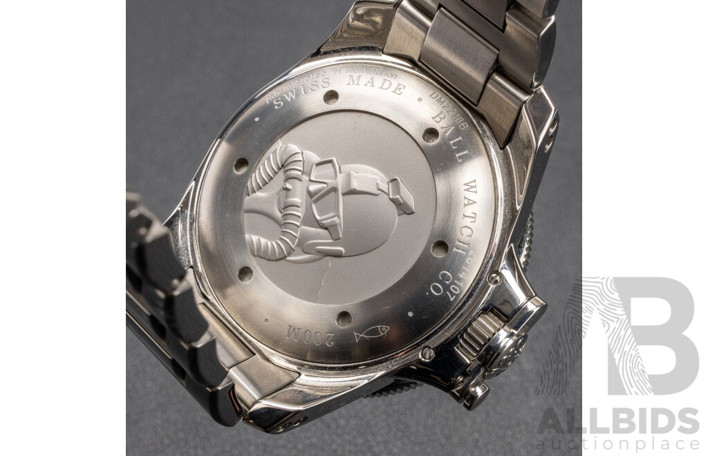 Swiss Ball Engineer Hydrocarbon Men's Chronometer Automatic Watch - DM2218B