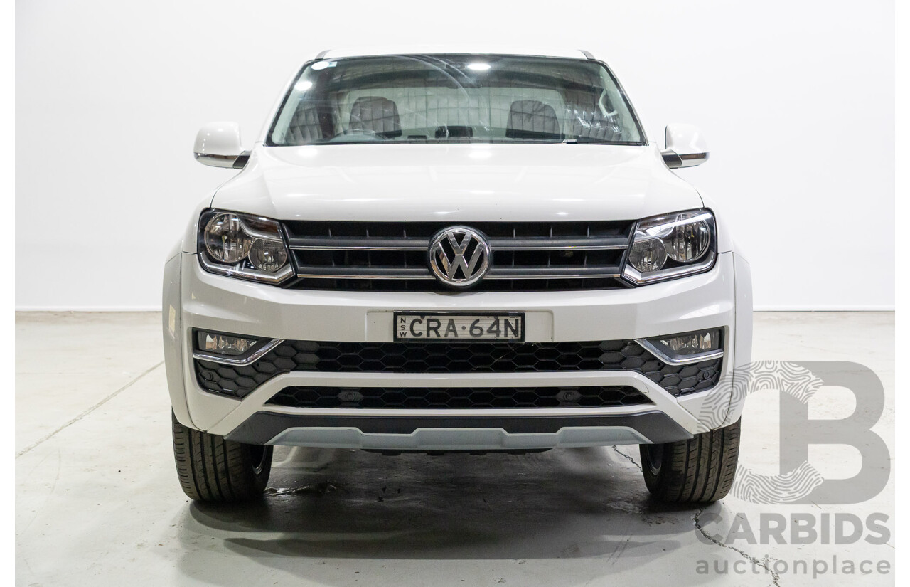 05/2014 Volkswagen Amarok TDI420 HIGHLINE (4x4) 2H MY14 Dual Cab Utility White 2.0L