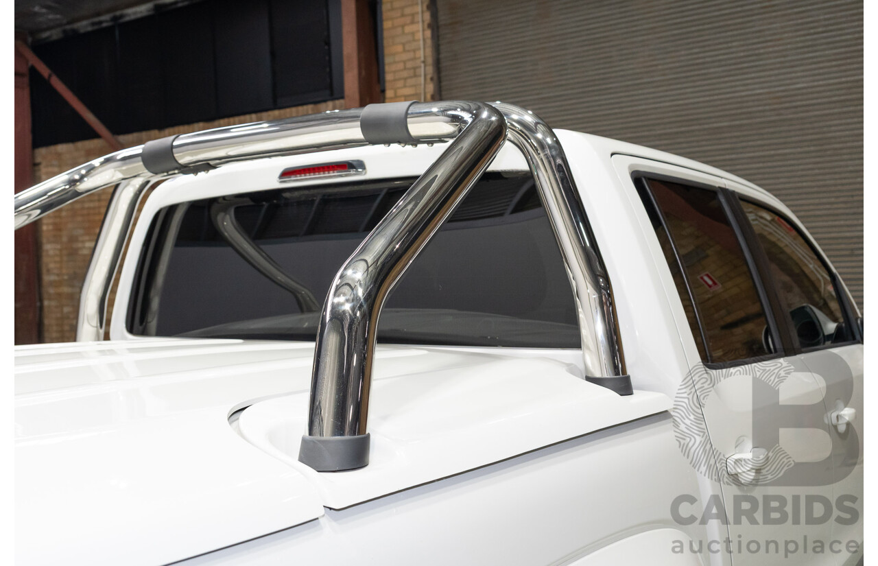 05/2014 Volkswagen Amarok TDI420 HIGHLINE (4x4) 2H MY14 Dual Cab Utility White 2.0L
