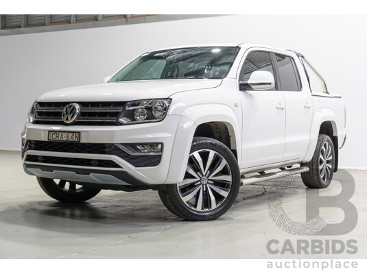 05/2014 Volkswagen Amarok TDI420 HIGHLINE (4x4) 2H MY14 Dual Cab Utility White 2.0L