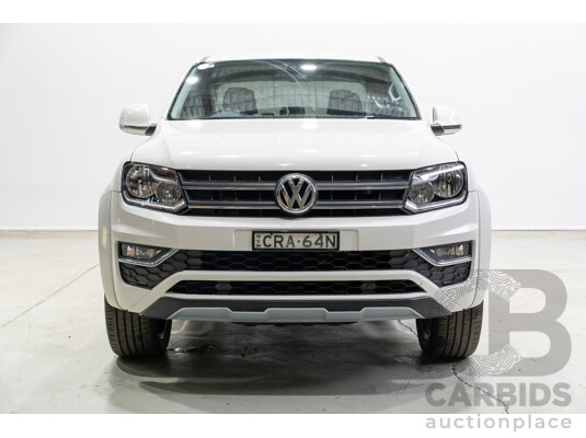05/2014 Volkswagen Amarok TDI420 HIGHLINE (4x4) 2H MY14 Dual Cab Utility White 2.0L
