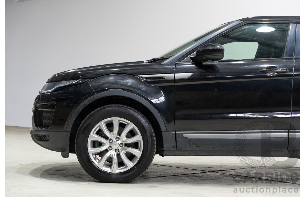 03/2019 Range Rover Evoque Td4 110KW SE (AWD) L538 MY19 5d Wagon Santorini Black 2.0L