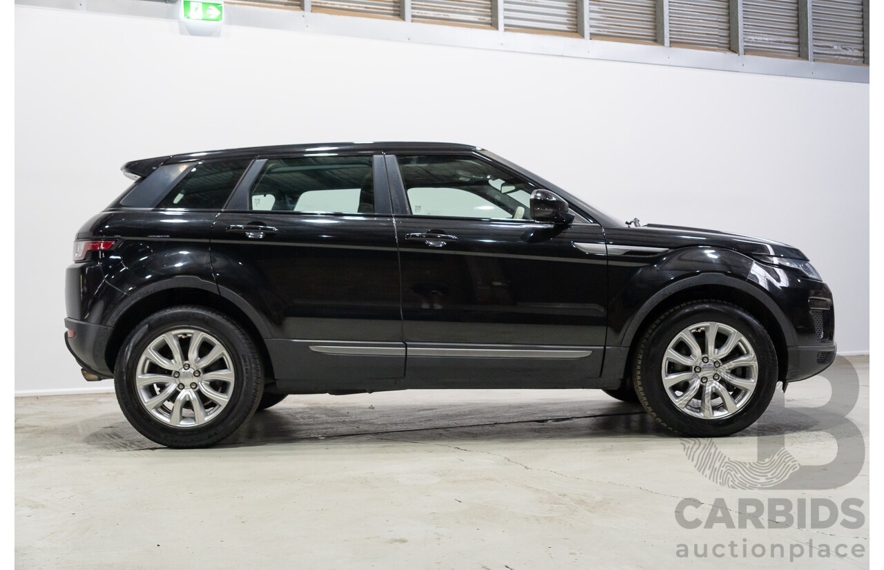03/2019 Range Rover Evoque Td4 110KW SE (AWD) L538 MY19 5d Wagon Santorini Black 2.0L