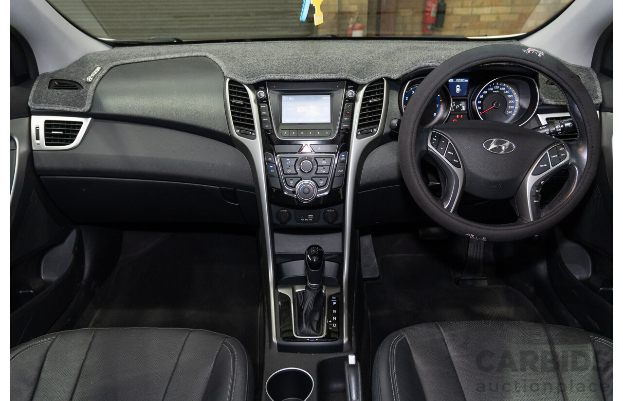 05/2015 Hyundai I30 ACTIVE X GD3 SERIES 2 5d Hatchback White 1.8L