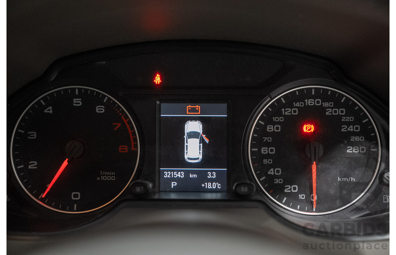 08/2010 Audi Q5 2.0 TFSI Quattro 8R MY11 4d Wagon White 2.0L