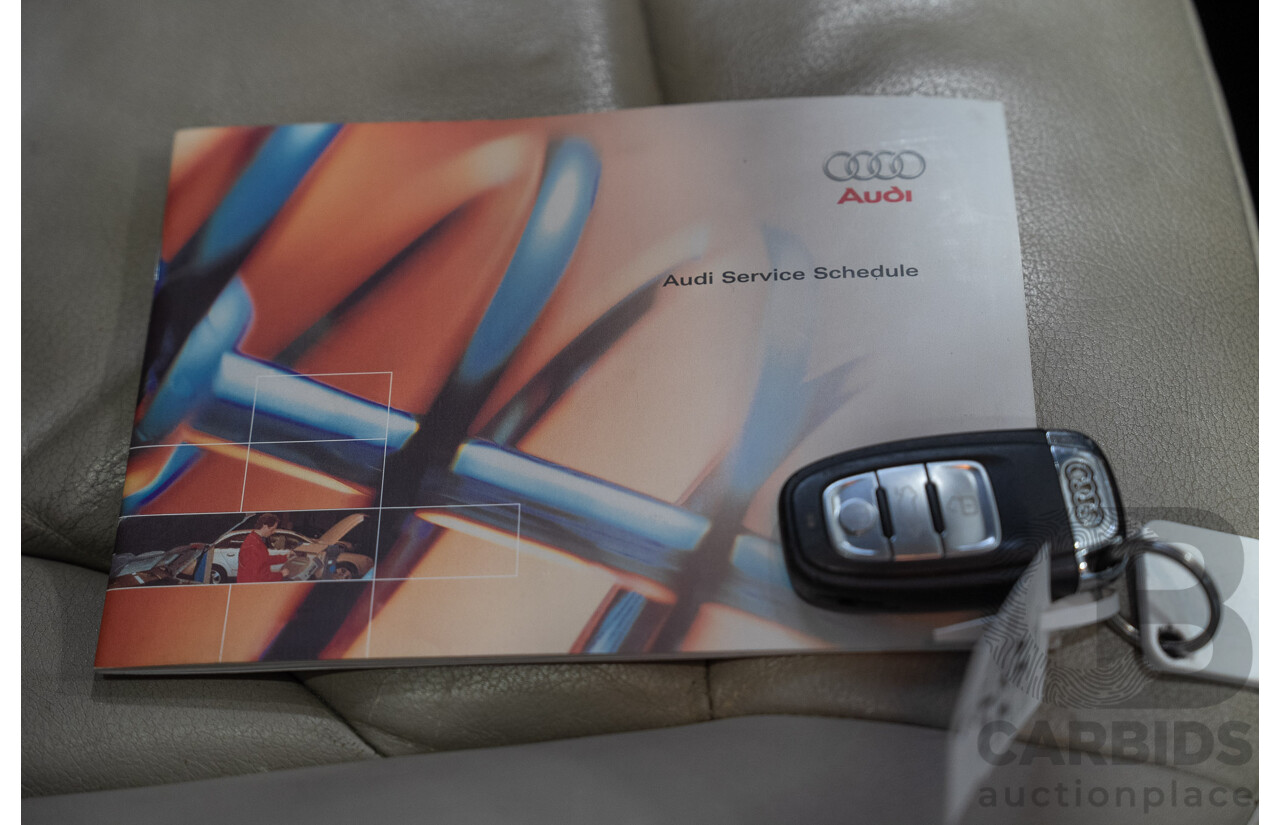 08/2010 Audi Q5 2.0 TFSI Quattro 8R MY11 4d Wagon White 2.0L