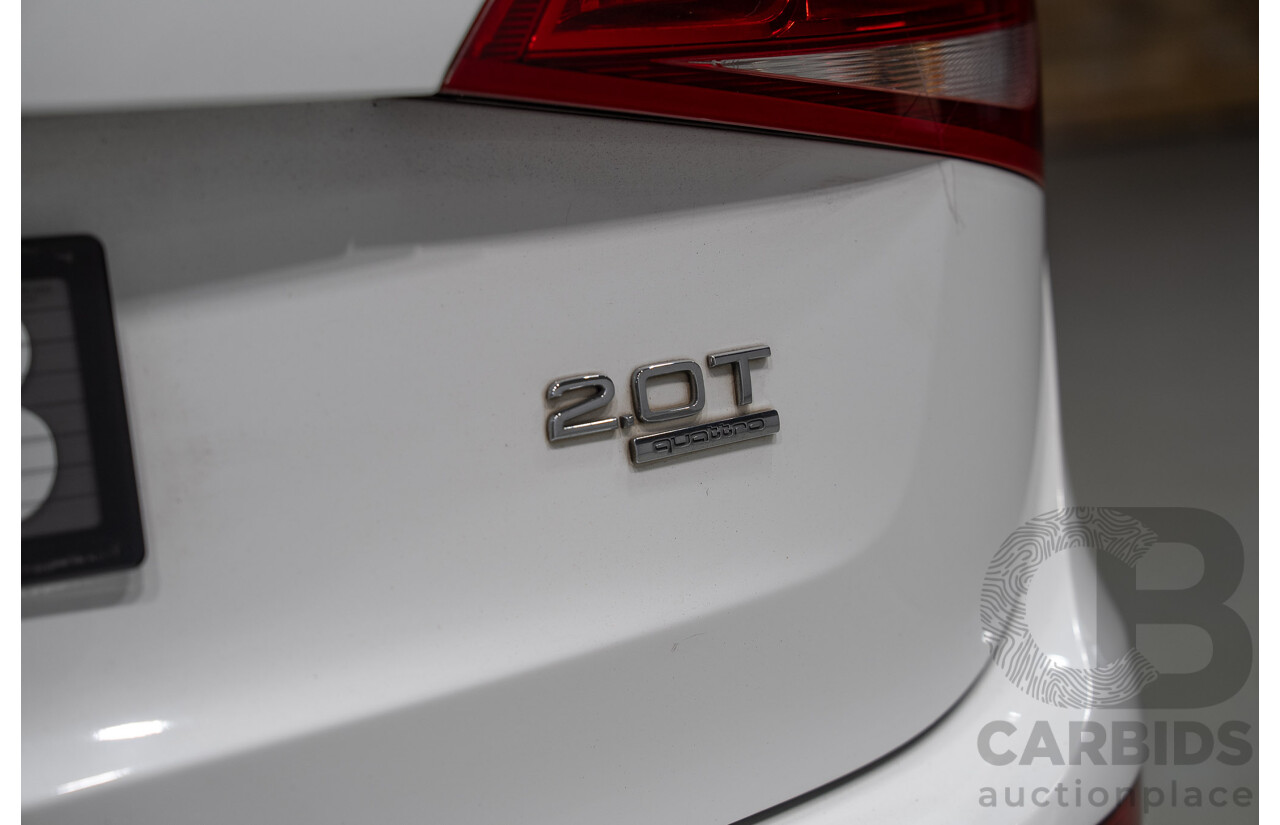 08/2010 Audi Q5 2.0 TFSI Quattro 8R MY11 4d Wagon White 2.0L