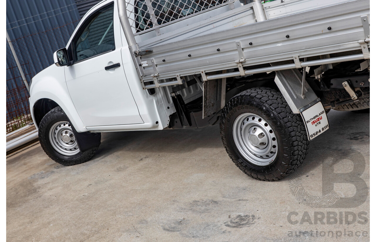 4/2017 Isuzu D-Max SX (4x2) TF MY17 C/Chas White Turbo Diesel 3.0L