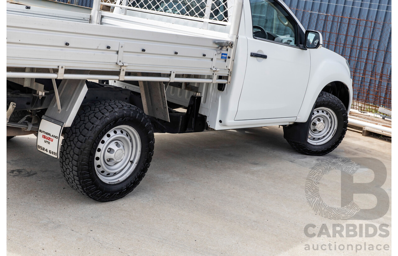 4/2017 Isuzu D-Max SX (4x2) TF MY17 C/Chas White Turbo Diesel 3.0L