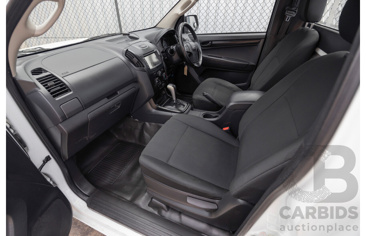 4/2017 Isuzu D-Max SX (4x2) TF MY17 C/Chas White Turbo Diesel 3.0L