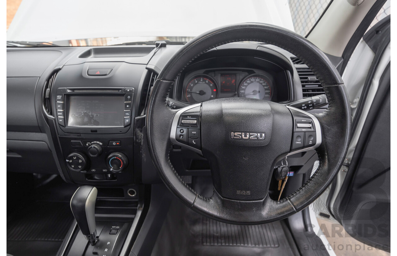 4/2017 Isuzu D-Max SX (4x2) TF MY17 C/Chas White Turbo Diesel 3.0L