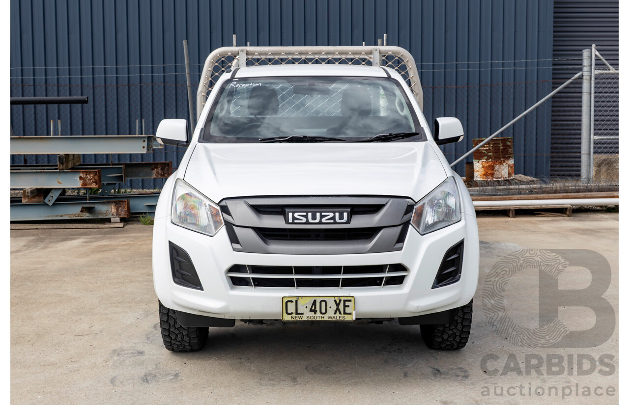 4/2017 Isuzu D-Max SX (4x2) TF MY17 C/Chas White Turbo Diesel 3.0L