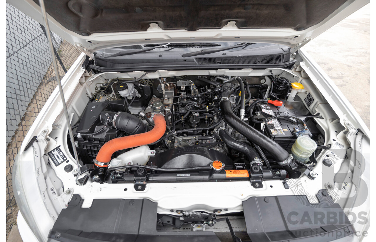 4/2017 Isuzu D-Max SX (4x2) TF MY17 C/Chas White Turbo Diesel 3.0L