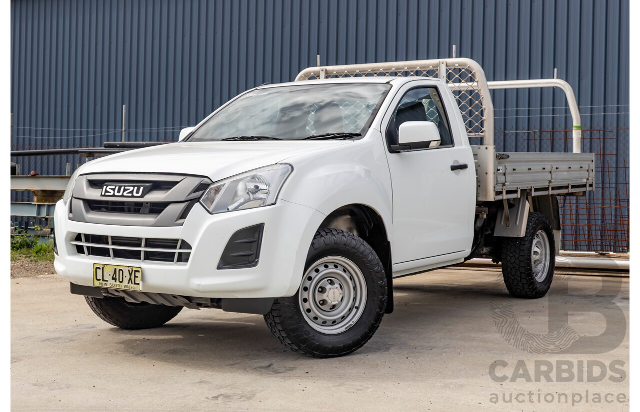 4/2017 Isuzu D-Max SX (4x2) TF MY17 C/Chas White Turbo Diesel 3.0L