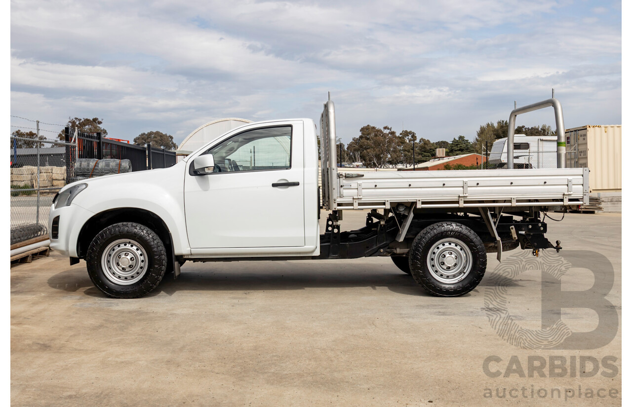 4/2017 Isuzu D-Max SX (4x2) TF MY17 C/Chas White Turbo Diesel 3.0L