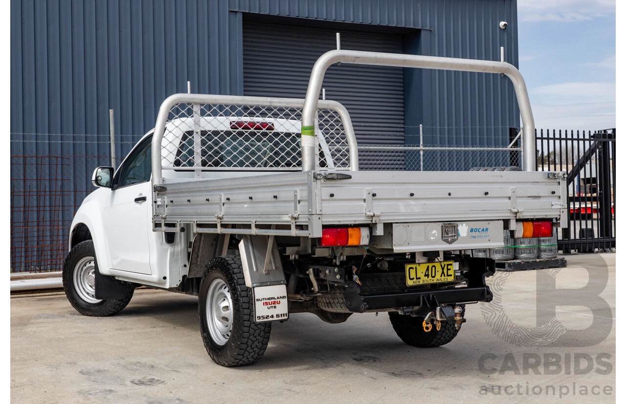 4/2017 Isuzu D-Max SX (4x2) TF MY17 C/Chas White Turbo Diesel 3.0L