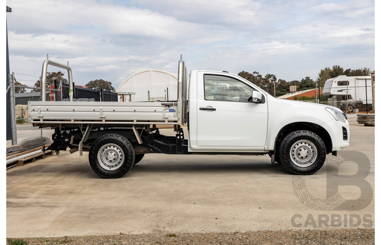 4/2017 Isuzu D-Max SX (4x2) TF MY17 C/Chas White Turbo Diesel 3.0L