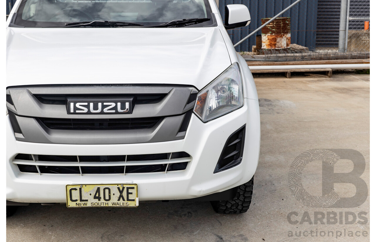 4/2017 Isuzu D-Max SX (4x2) TF MY17 C/Chas White Turbo Diesel 3.0L