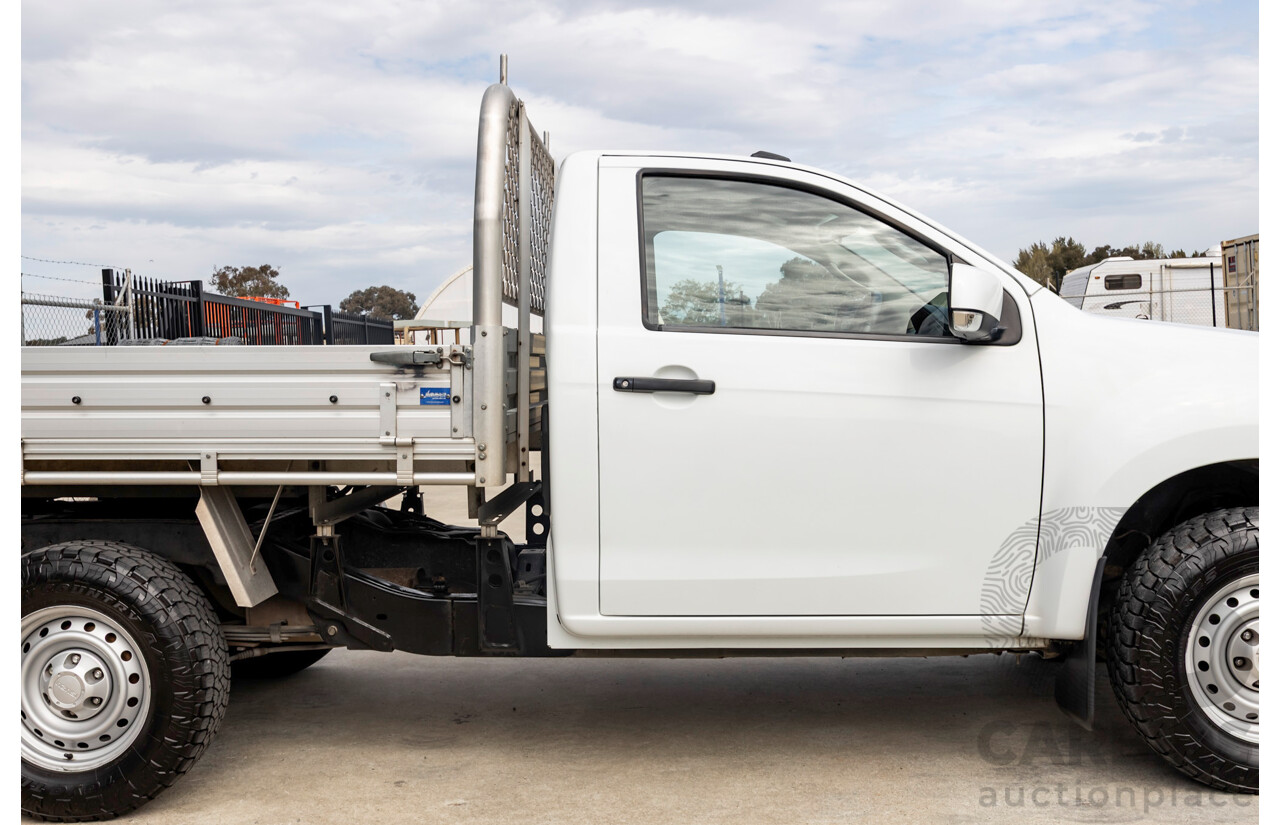 4/2017 Isuzu D-Max SX (4x2) TF MY17 C/Chas White Turbo Diesel 3.0L