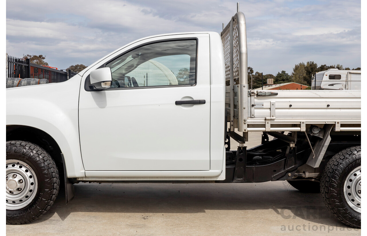 4/2017 Isuzu D-Max SX (4x2) TF MY17 C/Chas White Turbo Diesel 3.0L