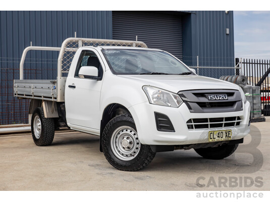 4/2017 Isuzu D-Max SX (4x2) TF MY17 C/Chas White Turbo Diesel 3.0L