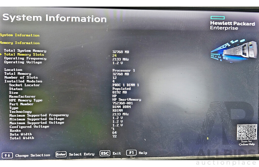 HPE ProLiant DL380 Gen9 Intel Xeon (E5-2637 V4) 3.50GHz-3.70GHz 4-Core CPU 2RU Server W/ 32GB DDR4