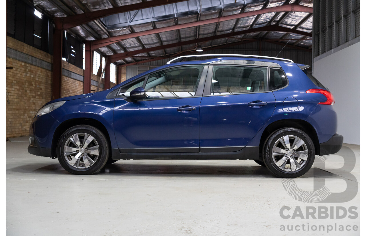 01/2014 Peugeot 2008 Active 4d Wagon Blue 1.6L