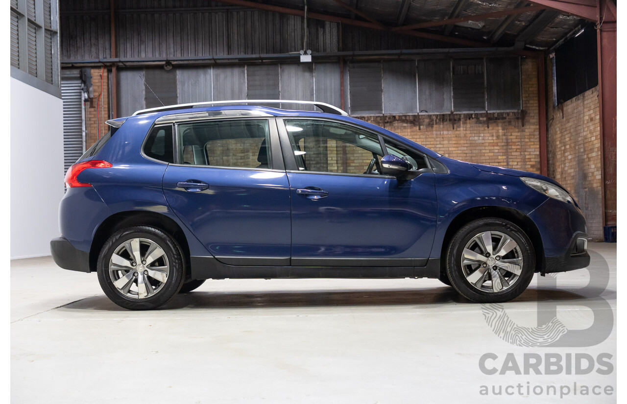 01/2014 Peugeot 2008 Active 4d Wagon Blue 1.6L