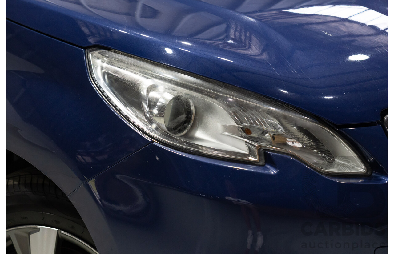 01/2014 Peugeot 2008 Active 4d Wagon Blue 1.6L