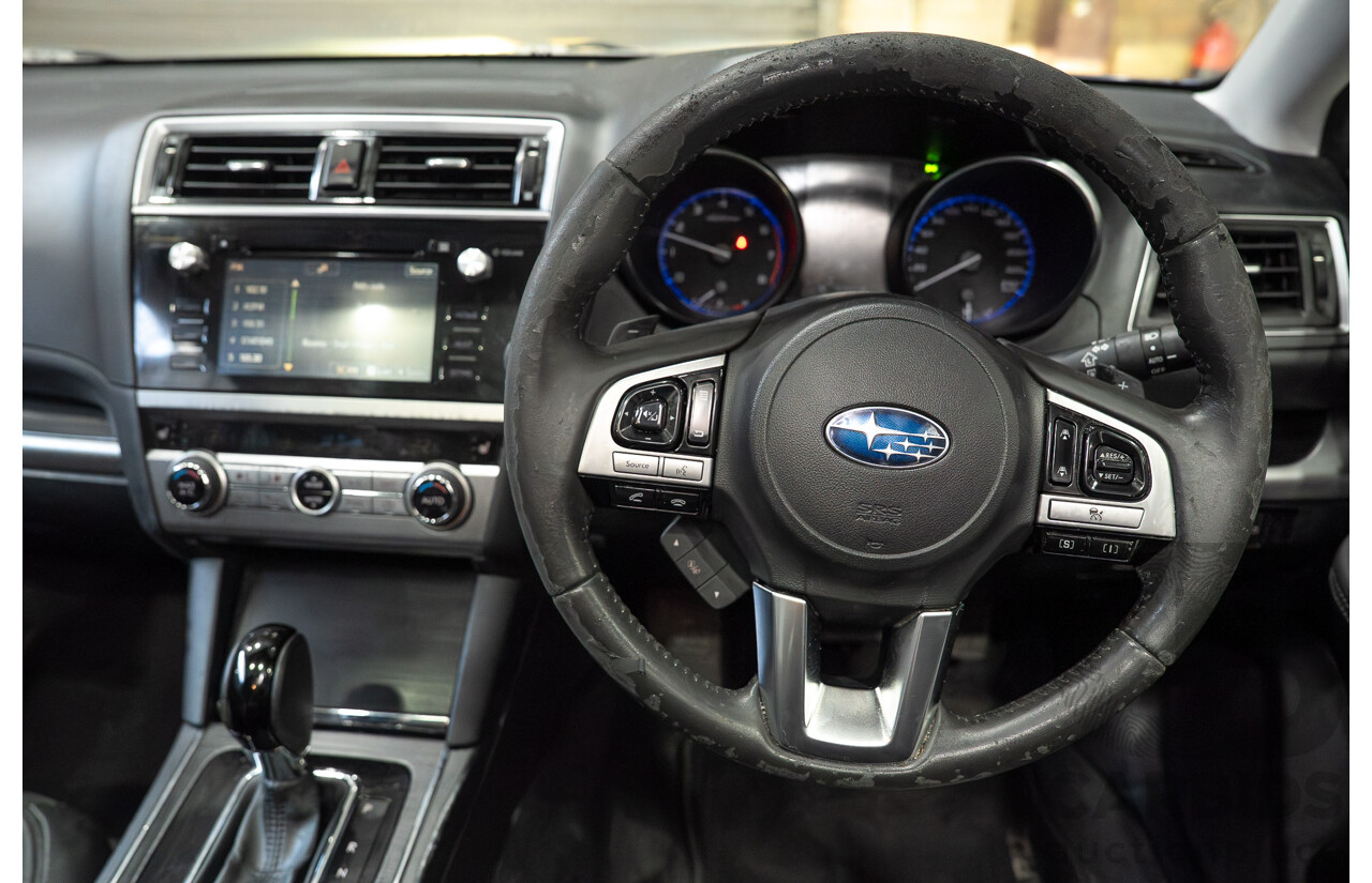 10/2016 Subaru Outback 2.5i Premium (AWD) MY16 4d Wagon Blue 2.5L