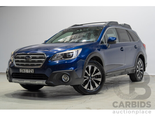 10/2016 Subaru Outback 2.5i Premium (AWD) MY16 4d Wagon Blue 2.5L
