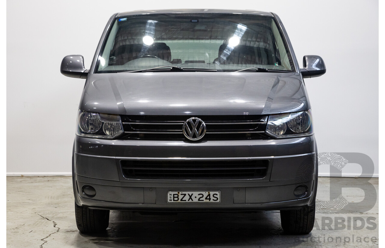 10/2011 Volkswagen Multivan 103 TDI Comfortline T5 MY10 4D Wagon Grey Turbo Diesel 2.0L - 7 Seater