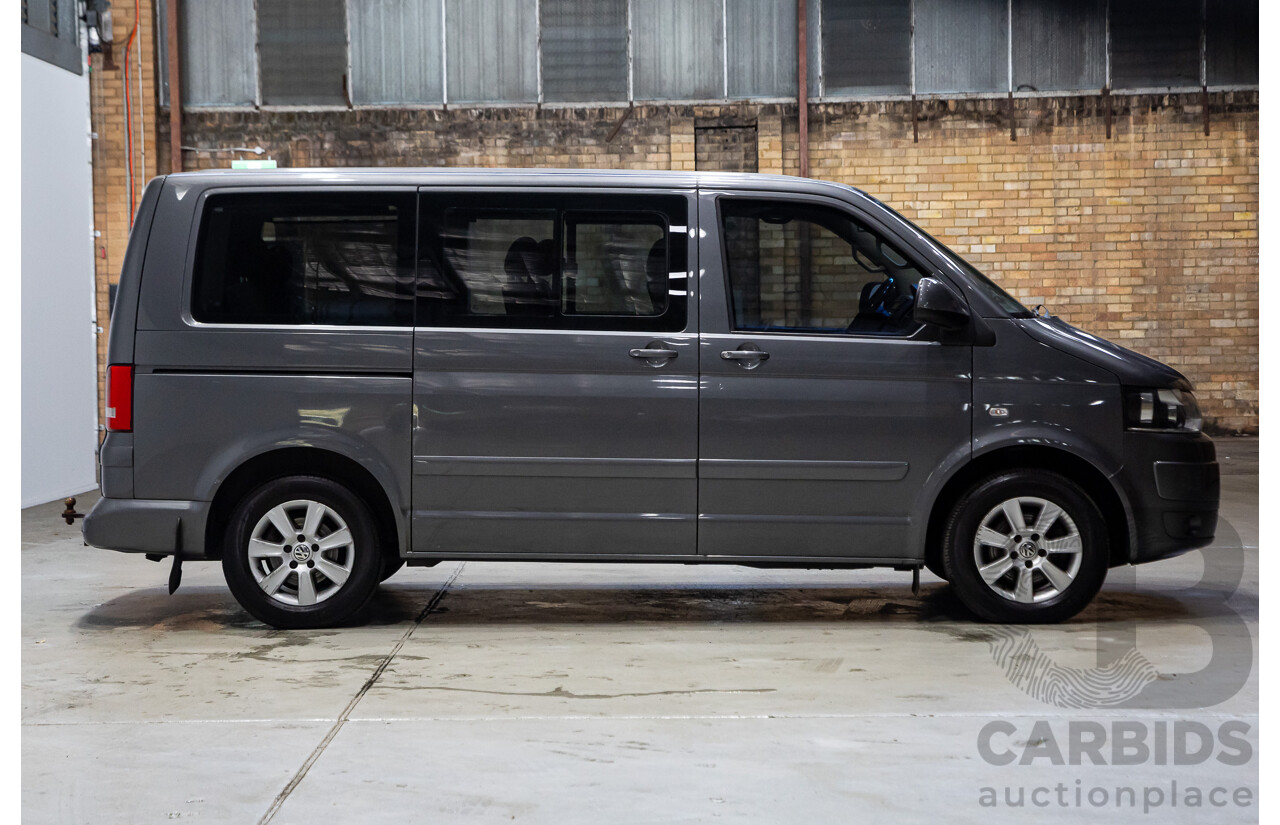 10/2011 Volkswagen Multivan 103 TDI Comfortline T5 MY10 4D Wagon Grey Turbo Diesel 2.0L - 7 Seater