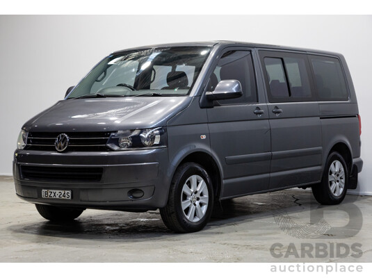10/2011 Volkswagen Multivan 103 TDI Comfortline T5 MY10 4D Wagon Grey Turbo Diesel 2.0L - 7 Seater
