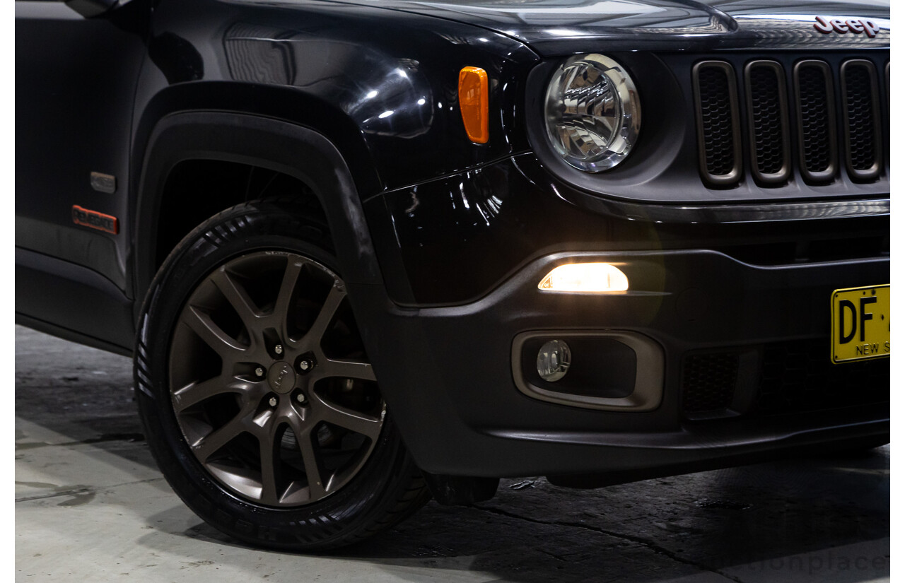 05/2016 Jeep Renegade Longitude BU MY16 4d Wagon Black Turbo 1.4L