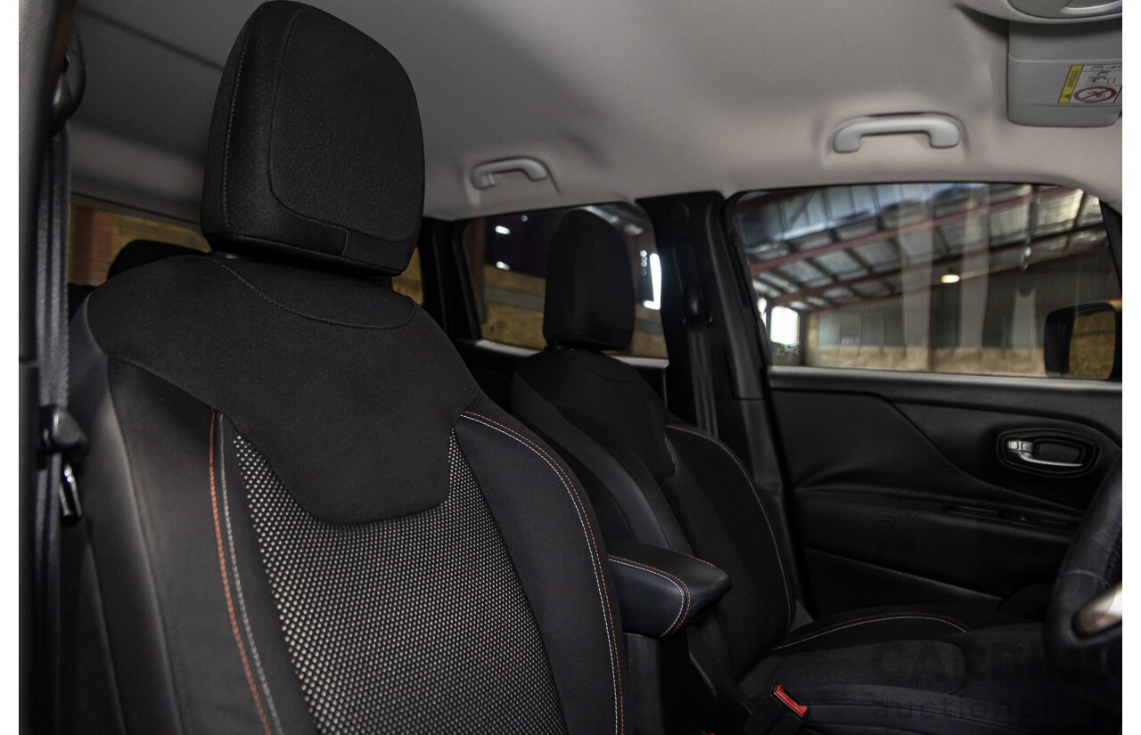05/2016 Jeep Renegade Longitude BU MY16 4d Wagon Black Turbo 1.4L