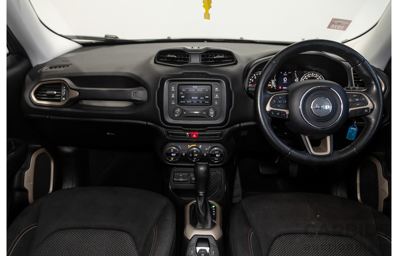 05/2016 Jeep Renegade Longitude BU MY16 4d Wagon Black Turbo 1.4L
