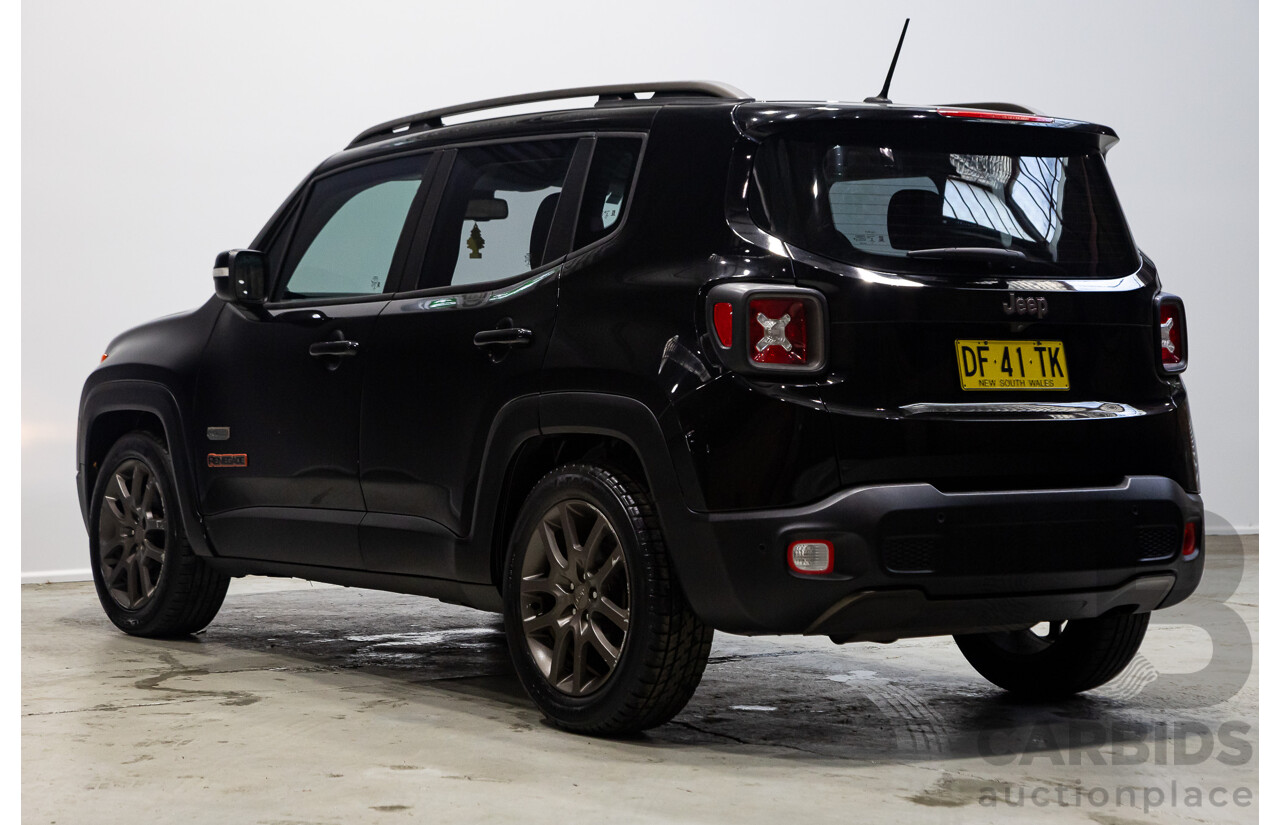 05/2016 Jeep Renegade Longitude BU MY16 4d Wagon Black Turbo 1.4L