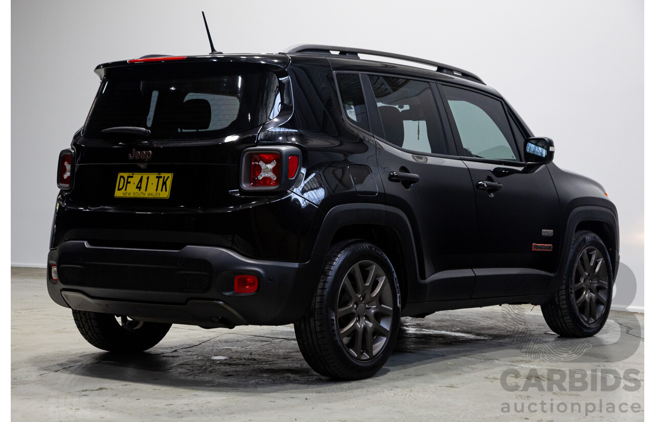 05/2016 Jeep Renegade Longitude BU MY16 4d Wagon Black Turbo 1.4L
