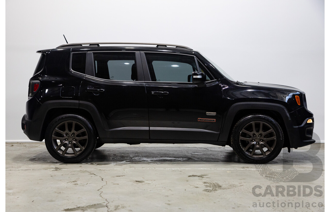 05/2016 Jeep Renegade Longitude BU MY16 4d Wagon Black Turbo 1.4L