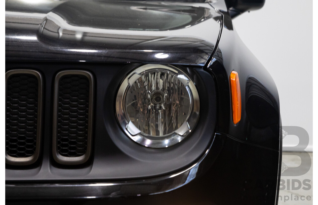 05/2016 Jeep Renegade Longitude BU MY16 4d Wagon Black Turbo 1.4L