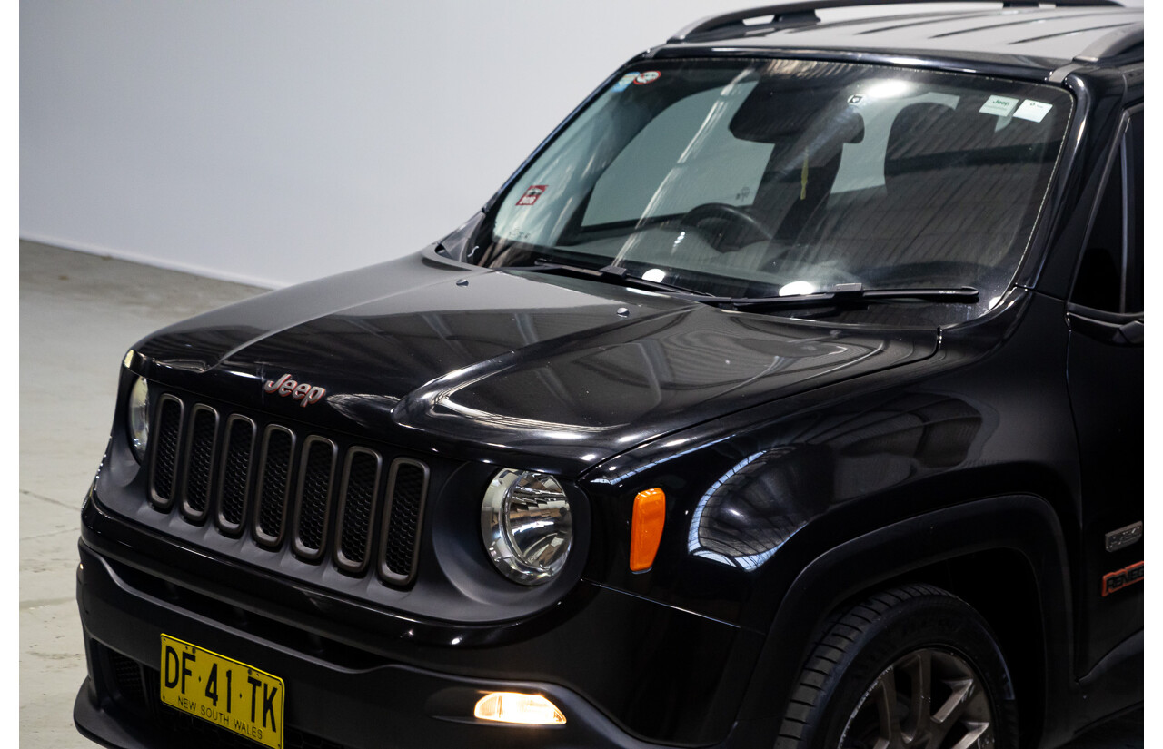05/2016 Jeep Renegade Longitude BU MY16 4d Wagon Black Turbo 1.4L