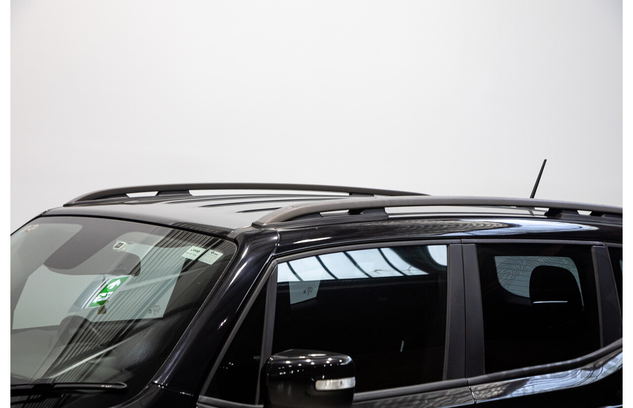 05/2016 Jeep Renegade Longitude BU MY16 4d Wagon Black Turbo 1.4L