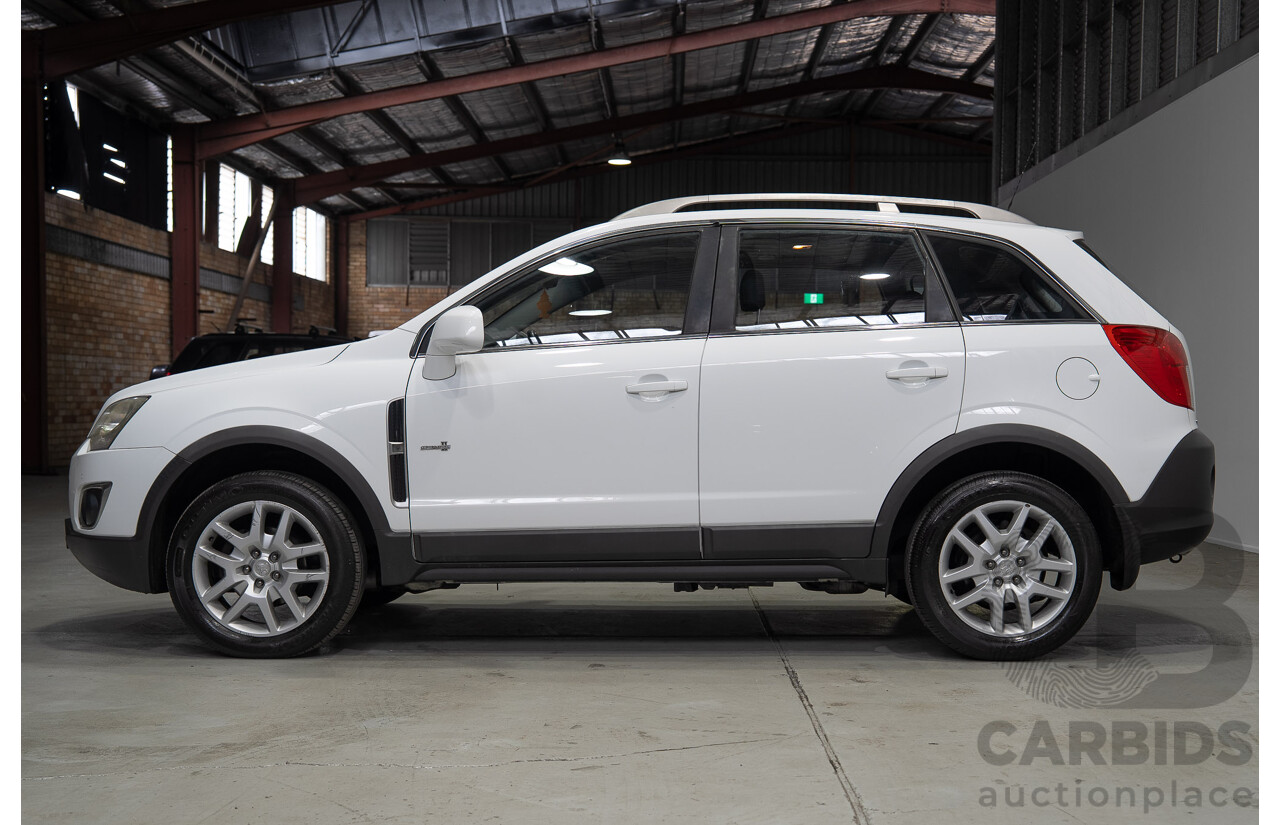 12/2012 Holden Captiva 5 CG MY12 4d Wagon White 2.4L