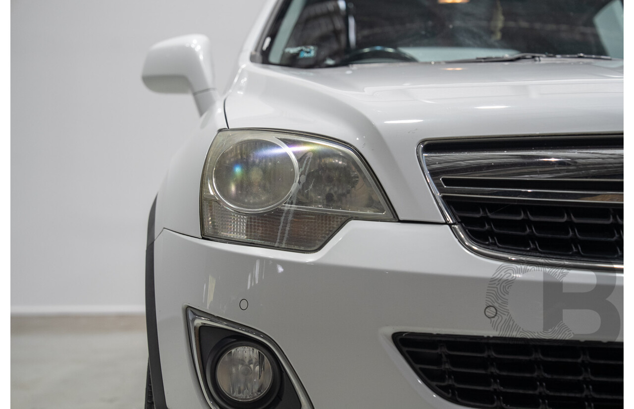 12/2012 Holden Captiva 5 CG MY12 4d Wagon White 2.4L