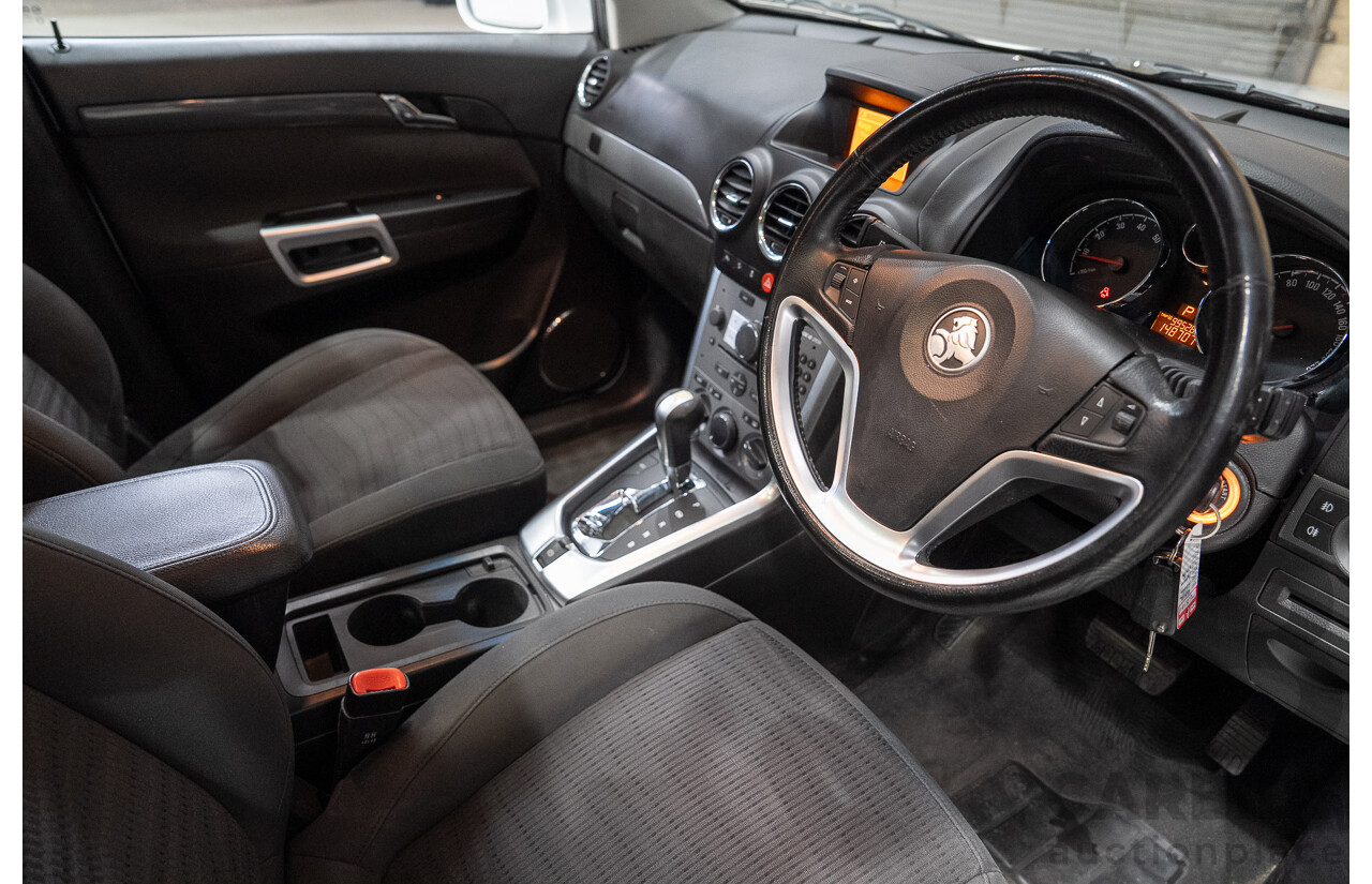 12/2012 Holden Captiva 5 CG MY12 4d Wagon White 2.4L