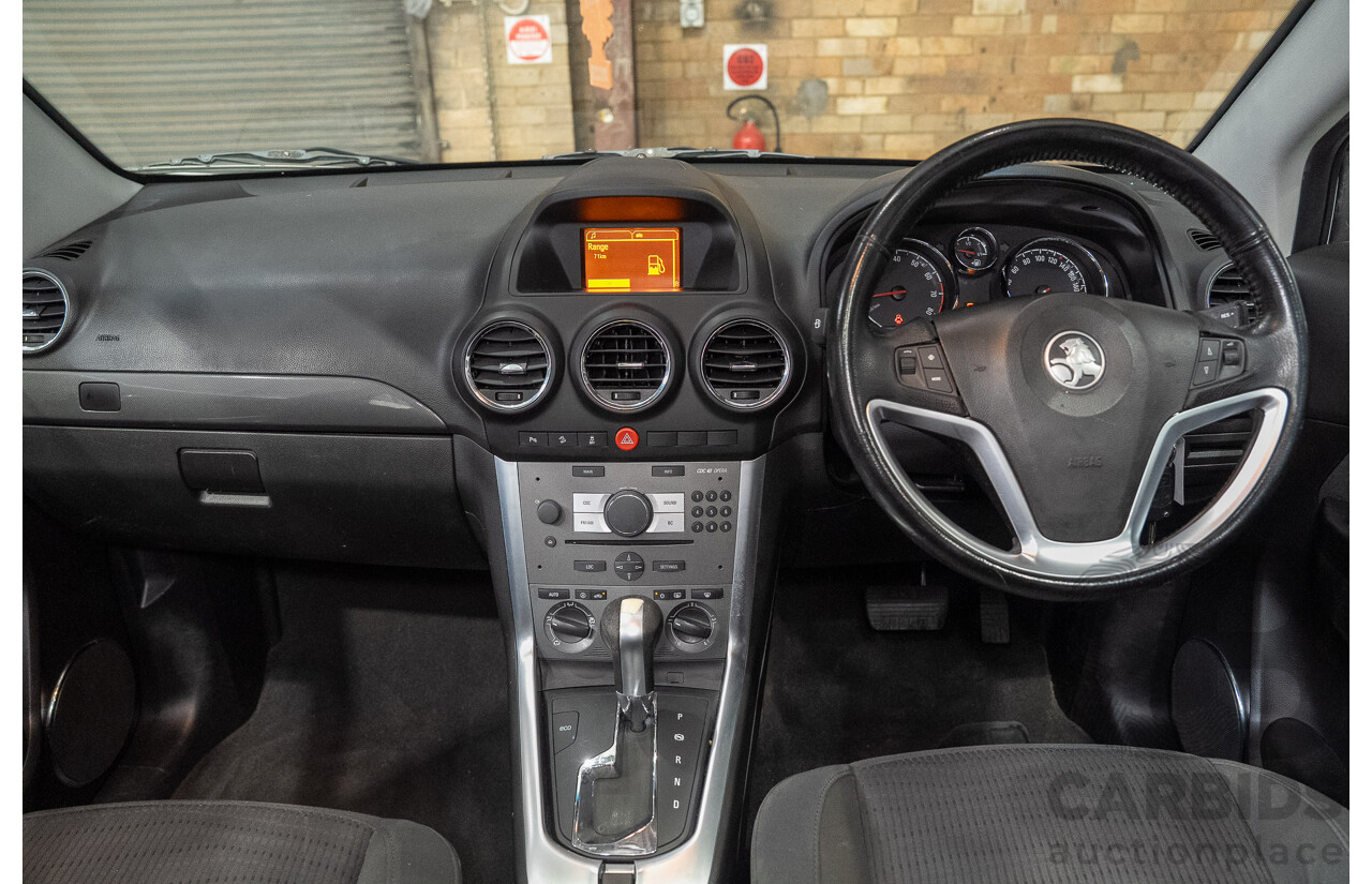 12/2012 Holden Captiva 5 CG MY12 4d Wagon White 2.4L